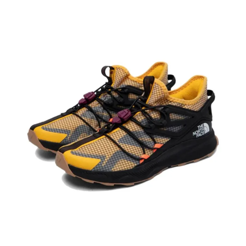 THE NORTH FACE Oxeye Tech Cushioning, Wear Resistant Low Top Running Shoes Unisex Gold-1