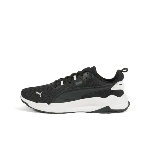 PUMA Stride Casual Shoes Unisex Low-Top Black/White