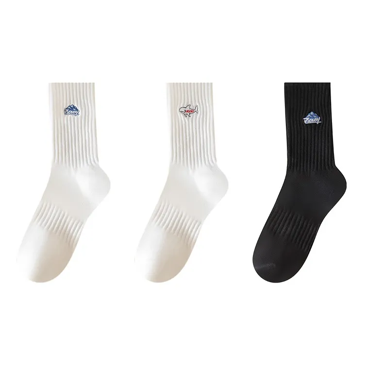 AOKANG Mid Calf Socks Men's Combo Set-6