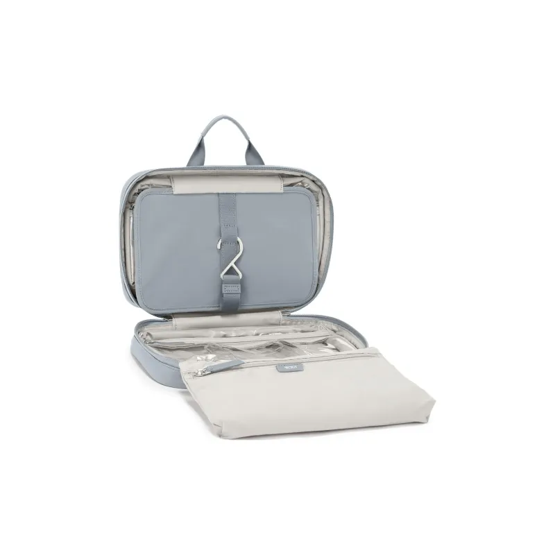 TUMI Voyageur Nylon Handbag Makeup Bag Women's Blue-2