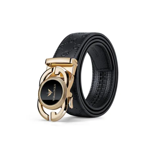 WilliamPOLO Leather Belts Men