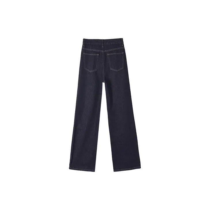 HIPPIEMISS Jeans Women's Normal Washed Blue-1