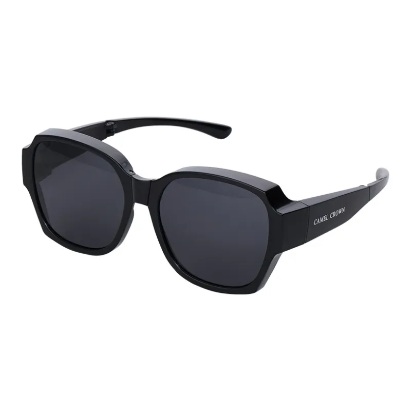 CAMELCROWN Rectangular Sunglasses Unisex-0