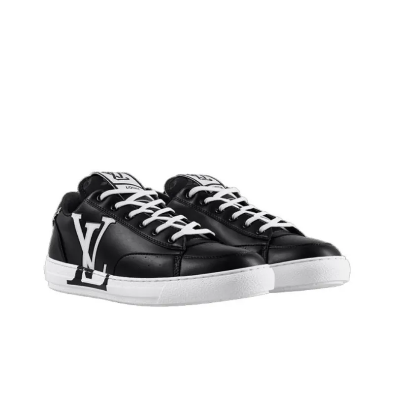 LOUIS VUITTON Charlie Sneakers 'Black'-2