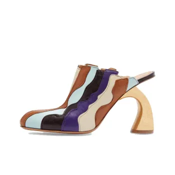 DRIES VAN NOTEN Wrap-toe Slippers Women's Multicolor