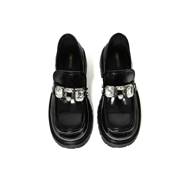 MYKI Miss Modern Loafers Women's Black-2