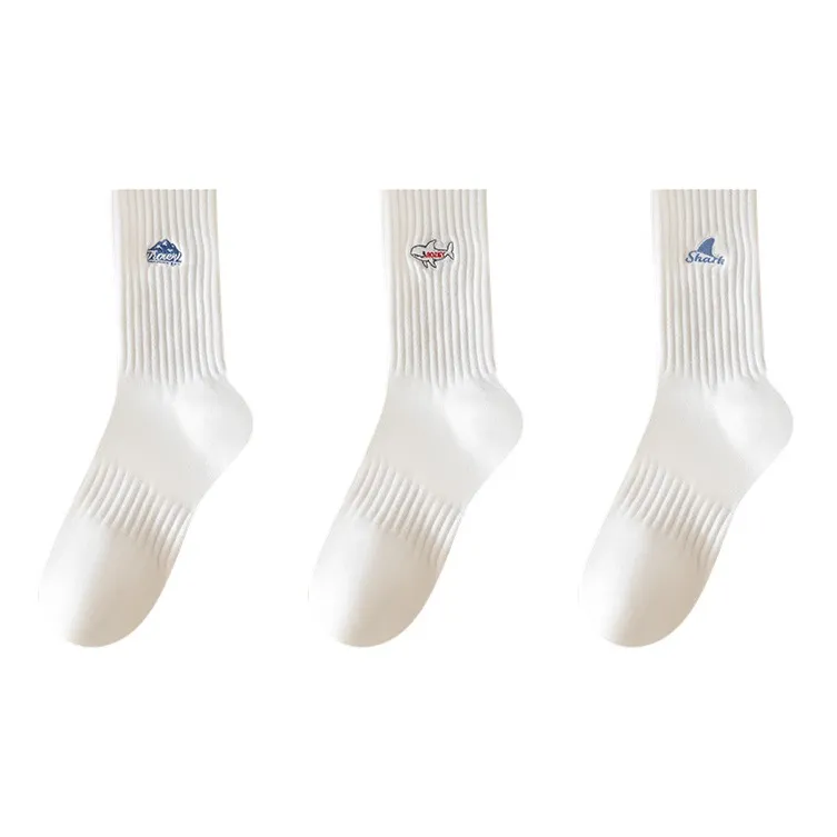 AOKANG Mid Calf Socks Men's Combo Set-12