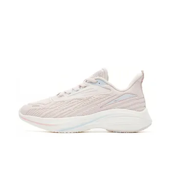 Erke Running Shoes Women's Low Top Painted Gray/Illusion Blue