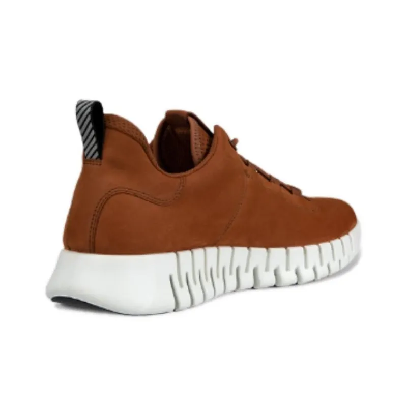 Ecco Slip-Resistant Low-Top Casual Shoes Men's Dark Brown-2