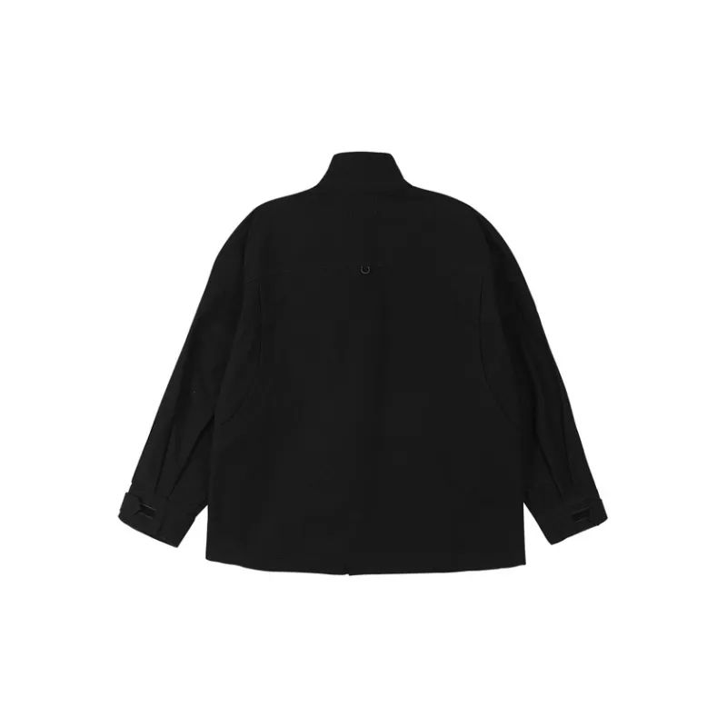 FOSS SS24 Jackets Coats Unisex Black-1