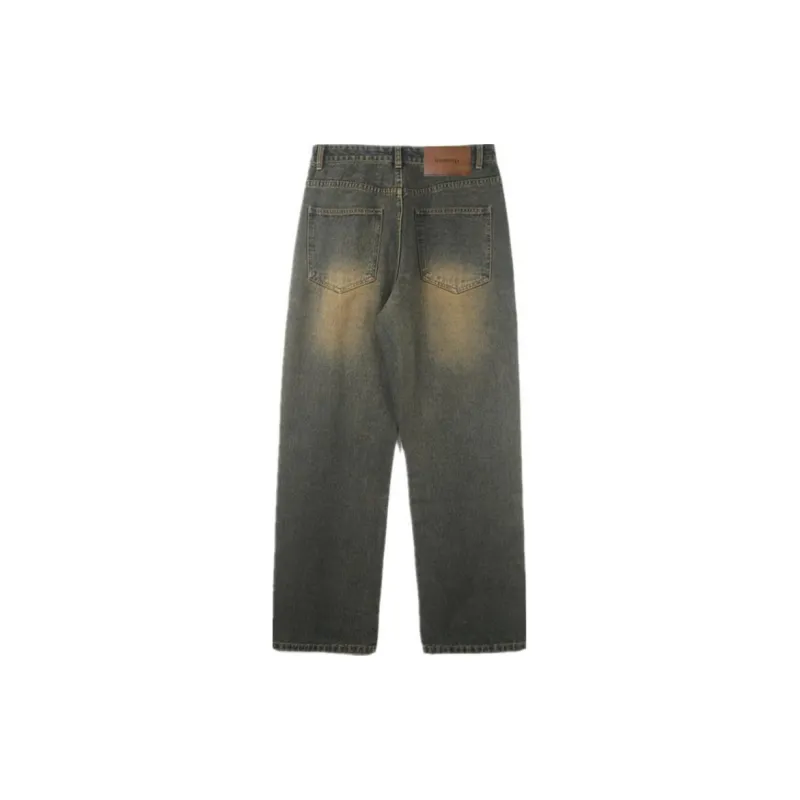 MindBridge Jeans Unisex Yellow Mud-1