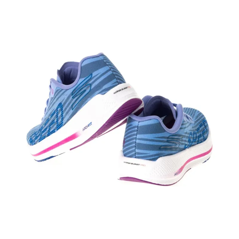 Skechers Go Run Razor 4 Cushioning Low Top Running Shoes Women's Blue-2