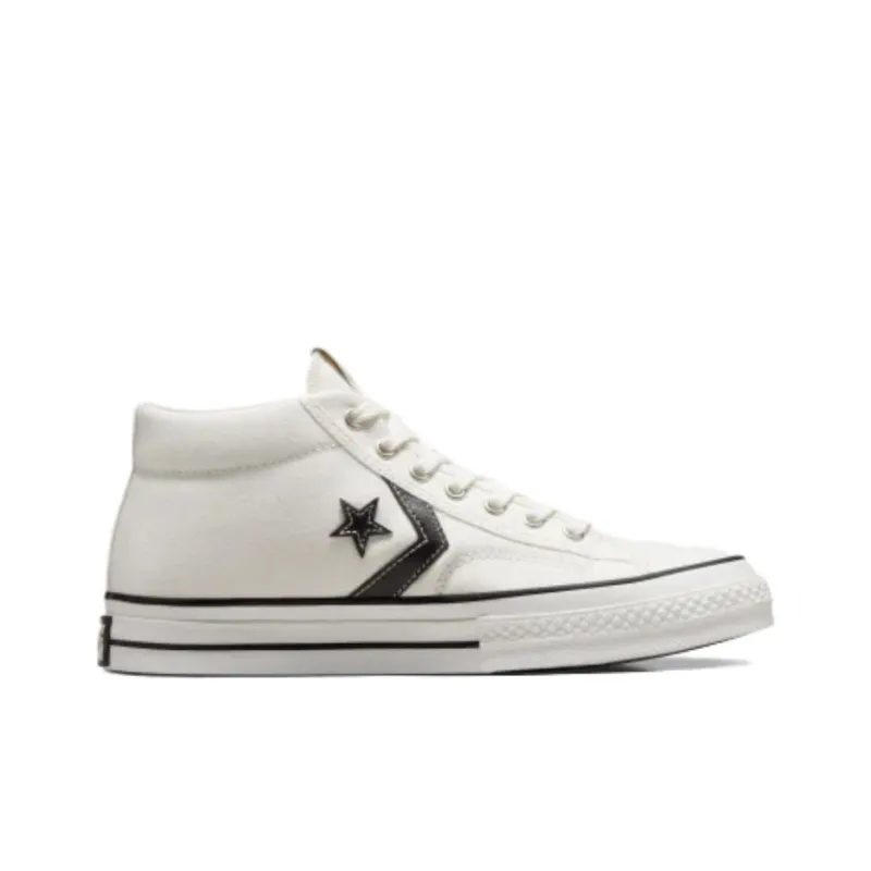 Converse Star Player 76 Warm Slip Resistant Mid Top Skateboard Shoes Unisex White-1