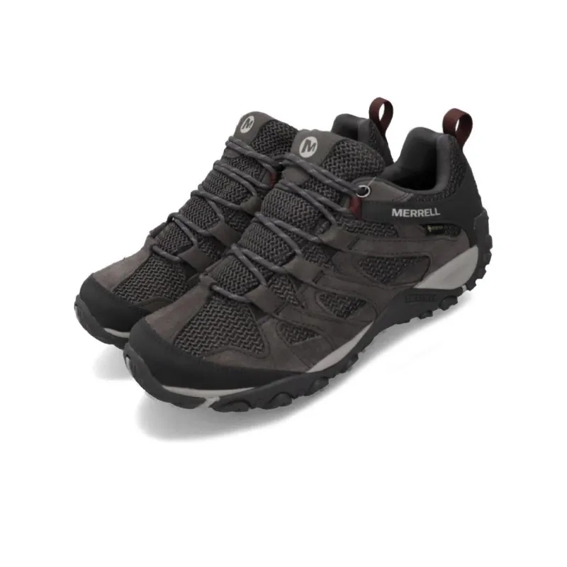 MERRELL Alverstone GTX Durable Breathable Low-Top Outdoor Shoes Men's Brown Black-2
