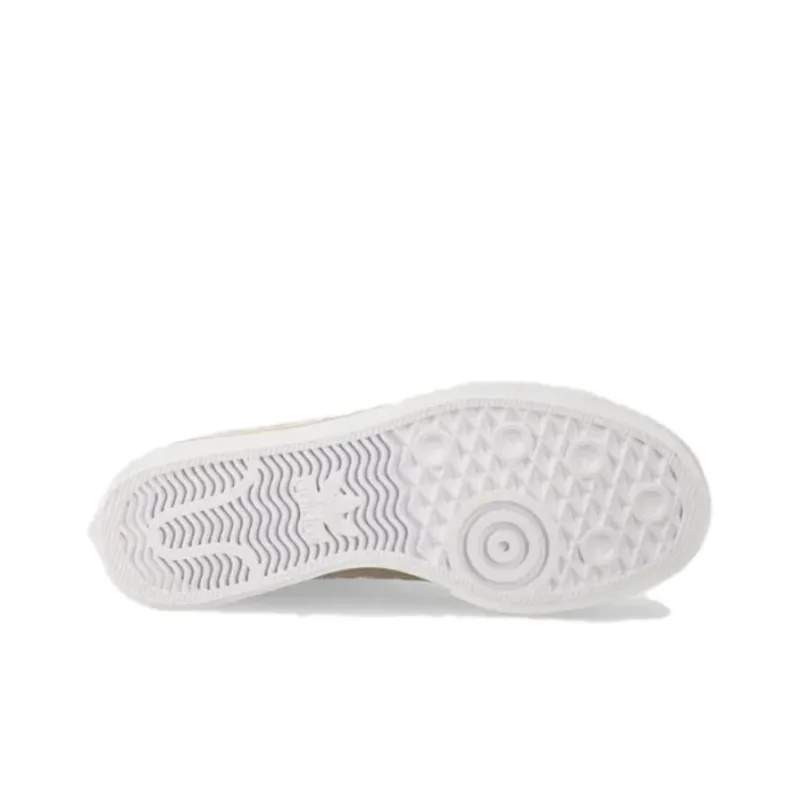Nizza Women's Adidas Originals Platform Mid 'Beige Trefoil Monogram'-4