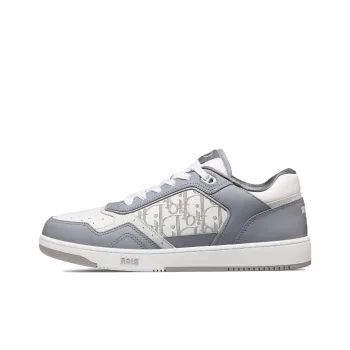 DIOR B27 Low Top Skateboard Shoes Men's Gray