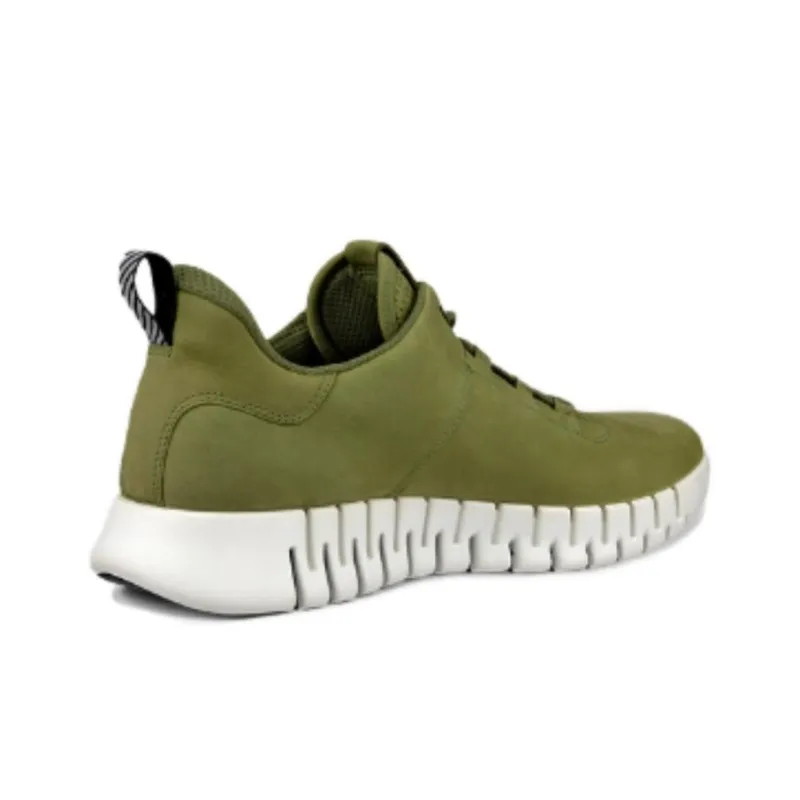Ecco Low Top Casual Shoes Men's Grass Green-2