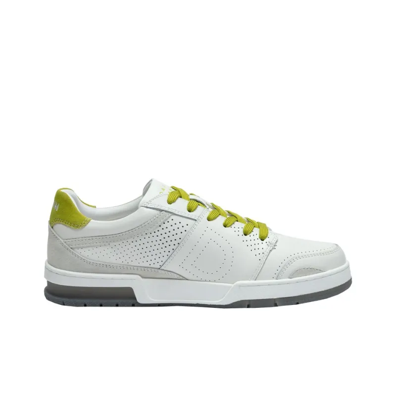 DAVID NAMAN Low Top Skateboard Shoes Men's Green-1