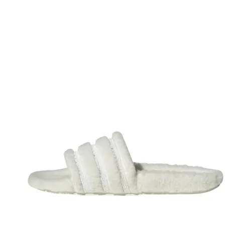 Adidas Adilette Cozy Slides Off White