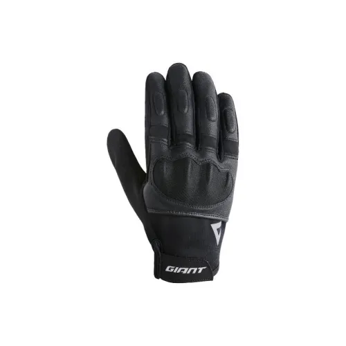 GIANT Riding Equipment Cycling Glove Unisex Nylon Pitch Black