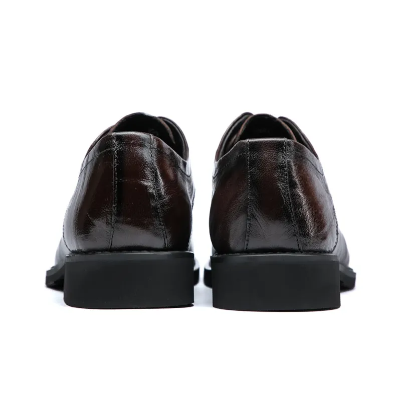 ORP Dress Shoes Men Low Top Black/Brown-8