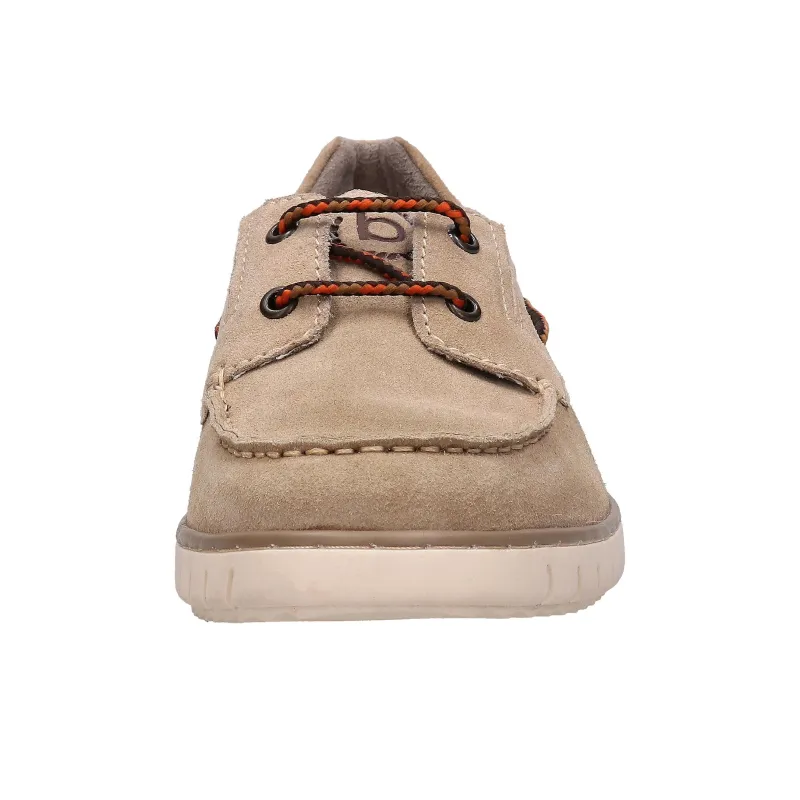 Bugatti Boat Shoes Men's Beige Yellow-2