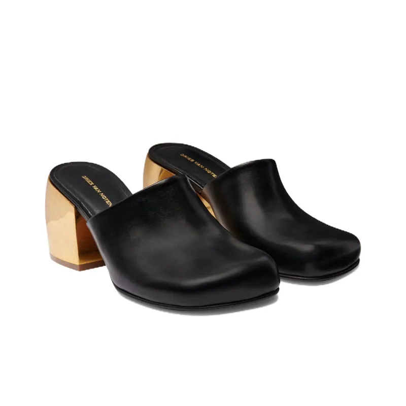 DRIES VAN NOTEN Slip-Resistant Slide Slippers Women's Black-1