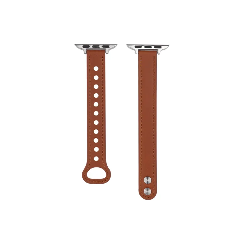 Miss Wrist Apple Compatibility Watch Band Genuine Leather Material-8
