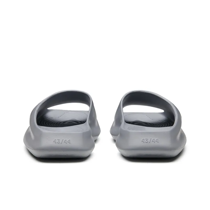 EQLZ EQUALIZER Quiet Abrasion Resistant Slide Slippers Unisex Phantom Gray-5
