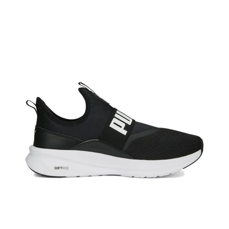 PUMA Softride Enzo Evo Slip On 'Black White'-1