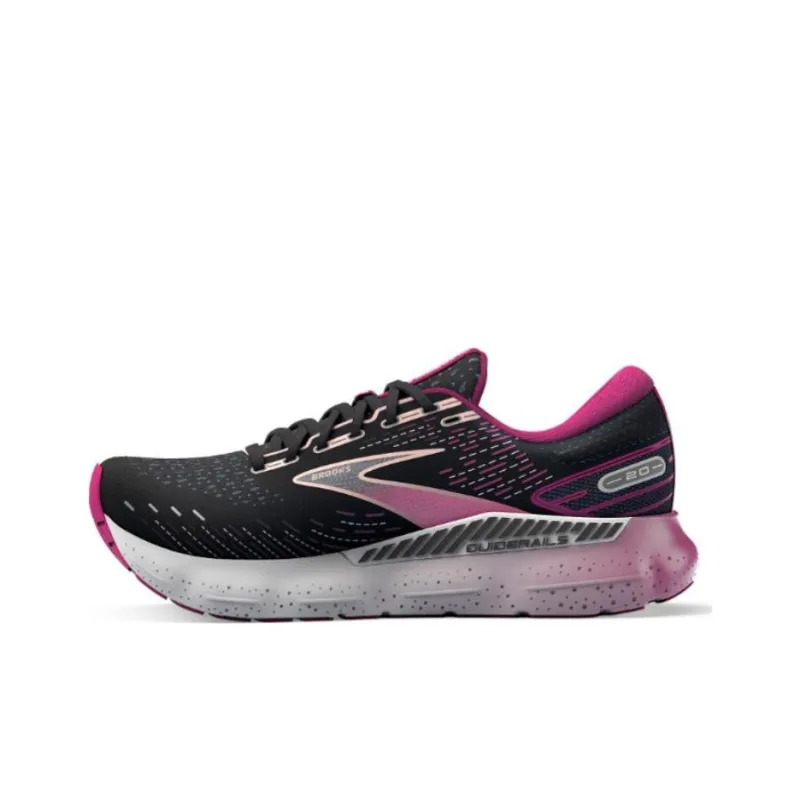 Brooks Glycerin GTS Cushioning Wear-Resistant Low-Top Running Shoes Women's Black Purple-0