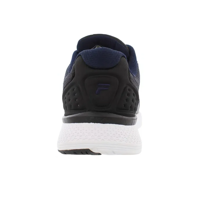 FILA Athletics Memory Foam Athletic Cushioning Wear Resistant Low Top Running Shoes Men's Black-3