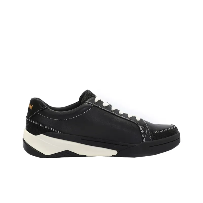 DAVID NAMAN Wear Resistant Low Top Casual Shoes Men's Black-1