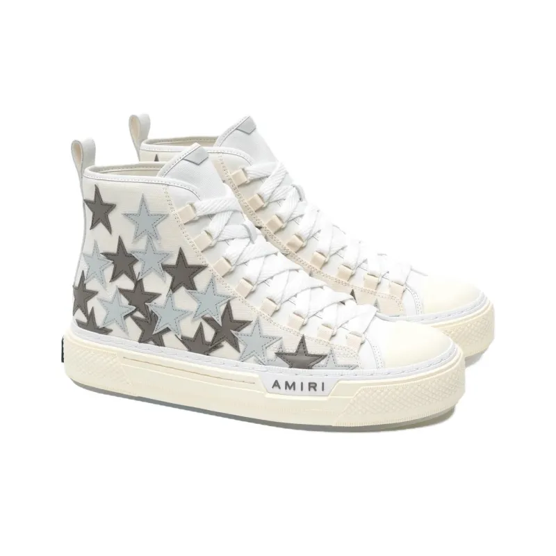 AMIRI Stars Court High 'Grey'-1