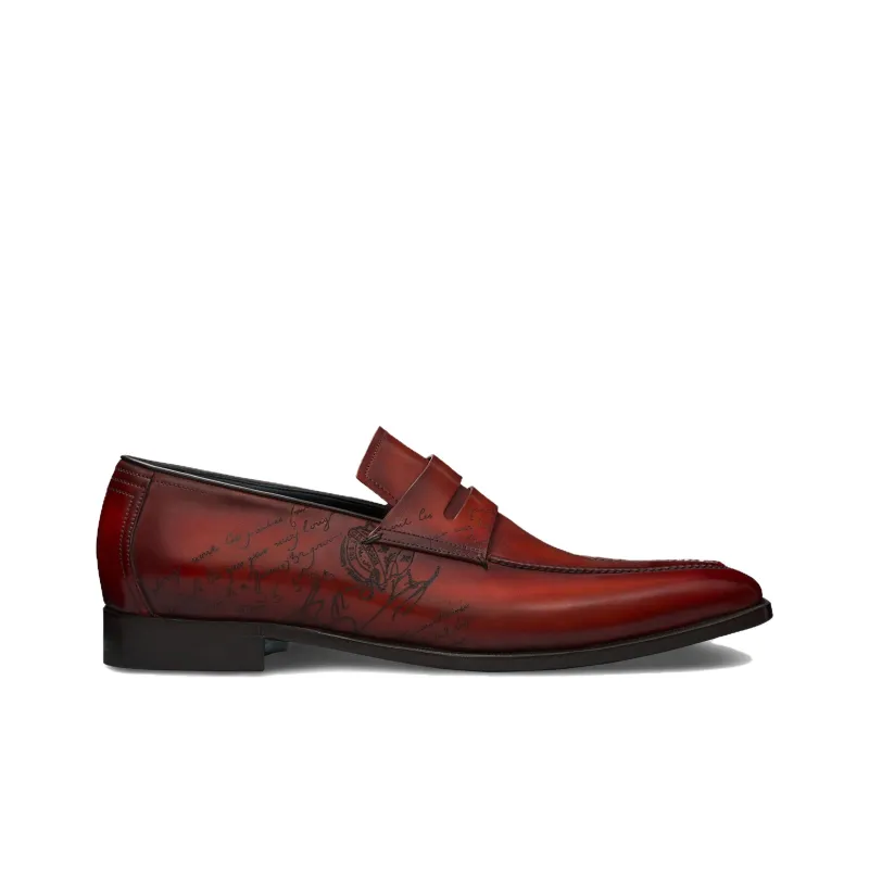 BERLUTI Loafers Men Red-1