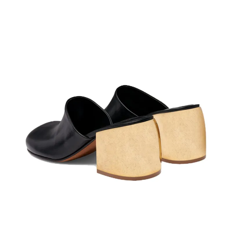 DRIES VAN NOTEN Slip-Resistant Slide Slippers Women's Black-2