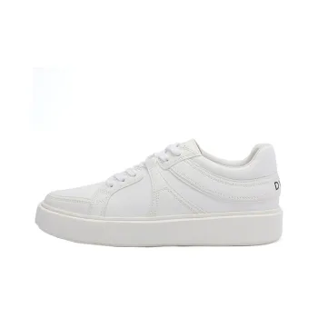 DAVID NAMAN Low Top Skateboard Shoes Men's White