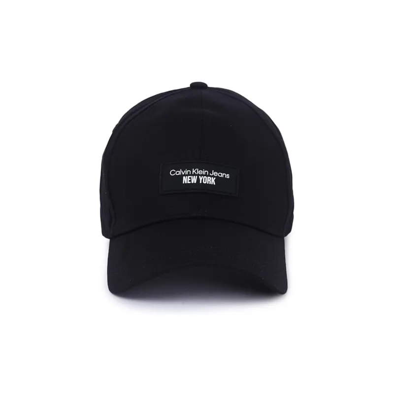 CK/Calvin Klein Cotton Baseball Caps Unisex Black-1