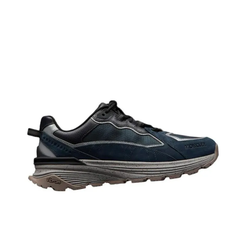 Moncler Lite Runner Cushioning, Wear Resistant Low Top Casual Shoes Men's Light Blue-1