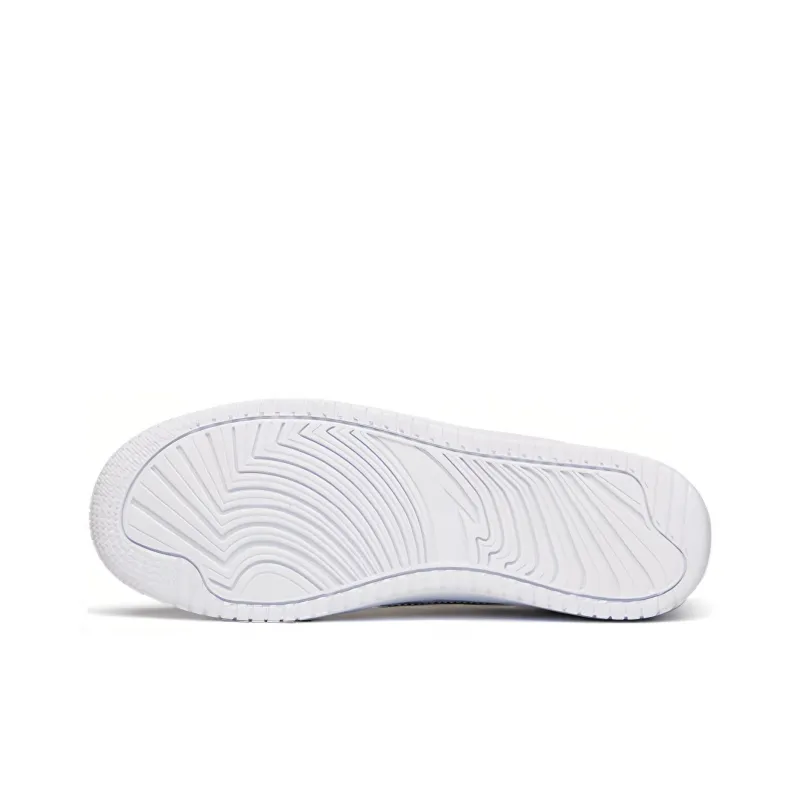 Stash x Anta Coverage Warm Slip Resistant Low Top Skateboard Shoes Men's White Black-4