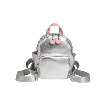 Worm's Home PU Backpack Regular Women's Silver