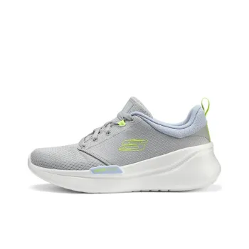 Skechers Cloud Trace Breathable Low Top Running Shoes Women's Gray