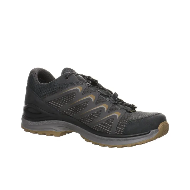 Lowa Maddo Water-Resistant Lightweight Low-Top Outdoor Shoes Men's Graphite Bronze-1