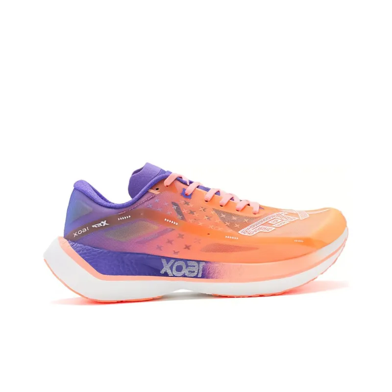 XTEP 160X 2.0 Anti Slip Wear Resistant Low Top Running Shoes Women's Orange Red-1
