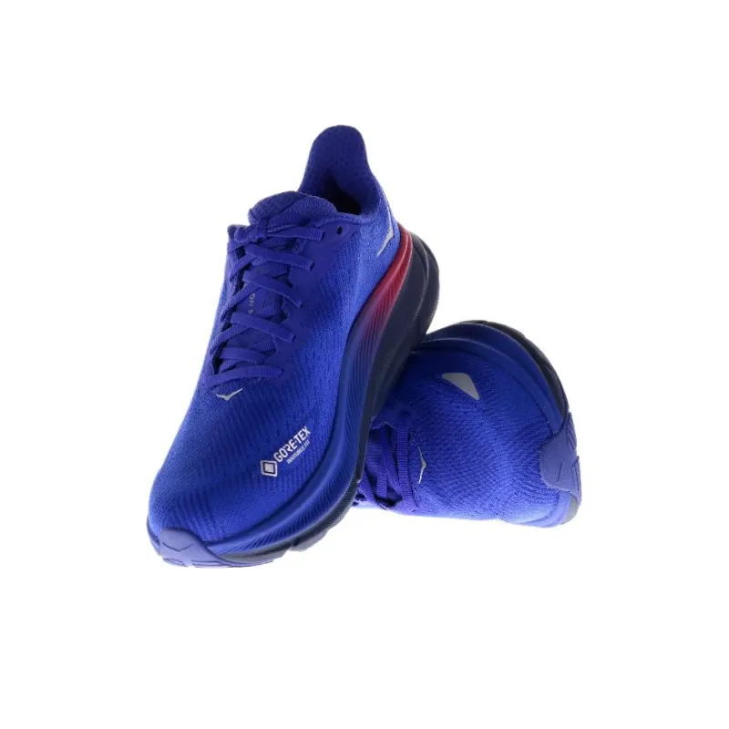 HOKA ONE ONE Clifton 9 Gore Tex Dazzling Blue Evening Sky Women's-2