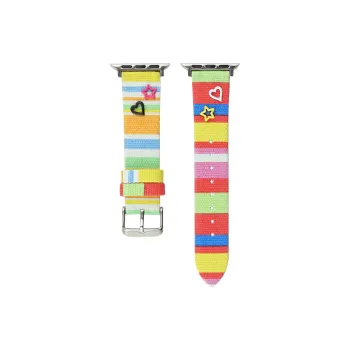 Yu Qing Apple Compatibility Watch Band Canvas Material