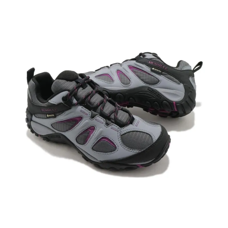 MERRELL Yokota 2 Sport GTX Durable Breathable Low-Top Outdoor Shoes Women's Black Blue-3