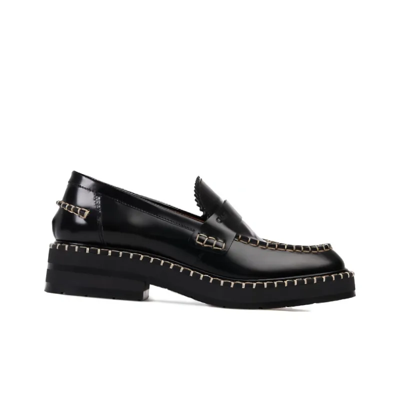 Chloe Loafers 3.5cm Women's Black-4