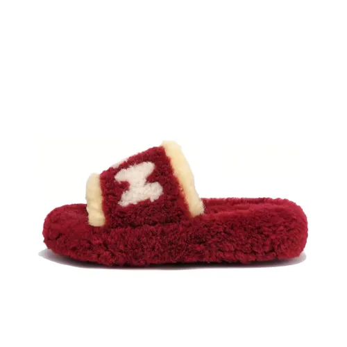 HALF AWAKE Stylish Sandal Women's Burgundy