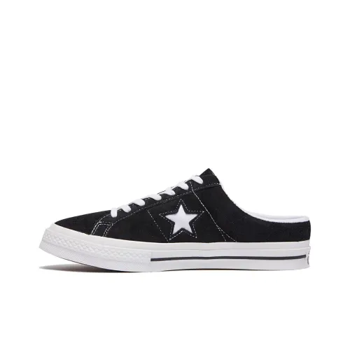 Converse One Star Mule 'Black'